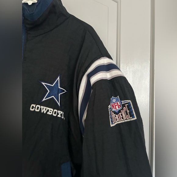 Dallas Cowboys NFL Vintage 90s Pro Player Reversible Jacket L - Picture 13 of 15